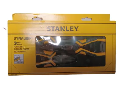 Stanley Dynagrip 3-teiliges Zangenset Zangen Set Werkzeug NEU