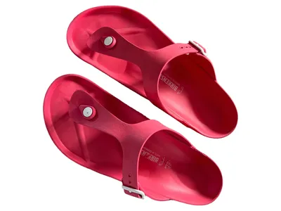 Birkenstock Zehentrenner Sandalen Damen Gr. 43 Pink Casual