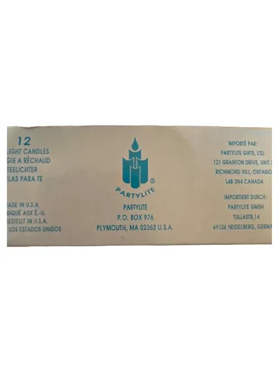 PartyLite V0416 Teelichthalter Klassisch Gelb