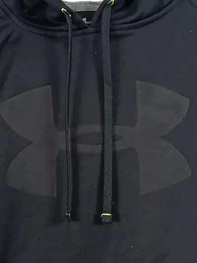 Under Armour Herren Kapuzenpullover Hoodie Schwarz Sportlich Gr. SxM