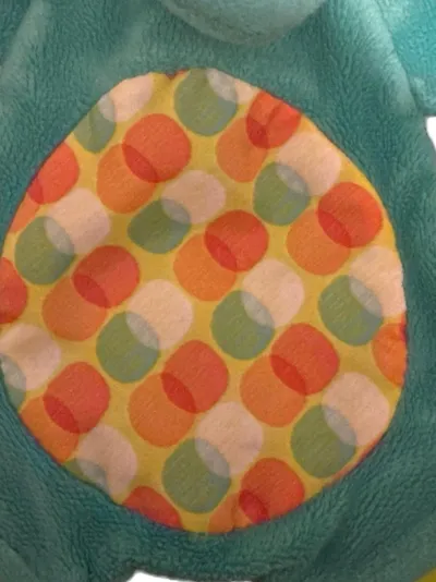 Bright Starts Elefant Kuscheltier Elektronisch Plüschtier Kinder Blau Polyester