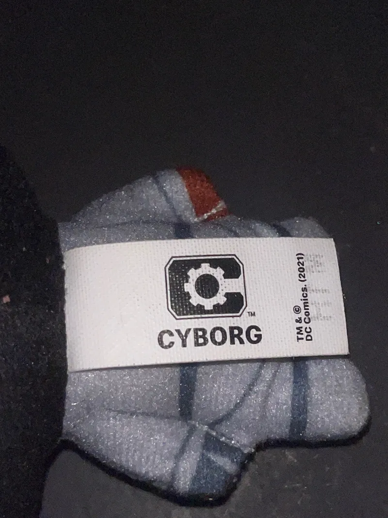 DC Comics Cyborg Plüschfigur Kuscheltier Mehrfarbig 10cm Superheld Stofftier 5