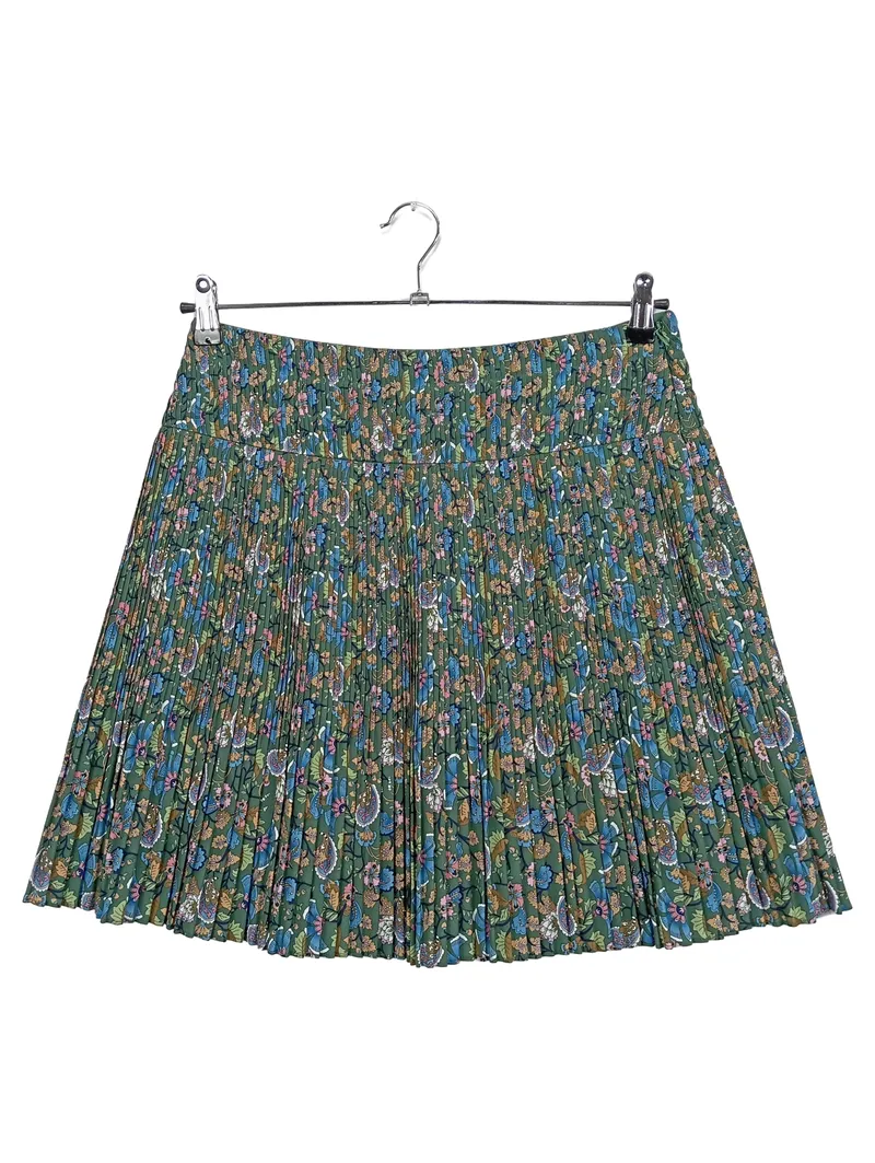 Caroll Damen Faltenrock 38 Blumenmuster Mehrfarbig 1