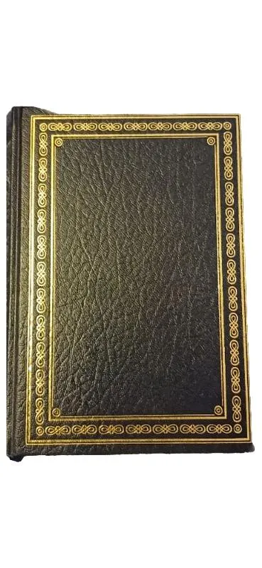Bildband Ledereinband Goldprägung Sammlerbuch Antiquarisch Klassiker