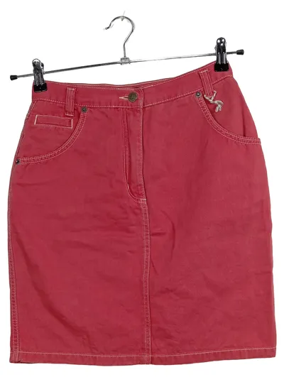 Daniel Hechter Damen Jeansrock Gr. 42;XL Pink Casual Baumwolle