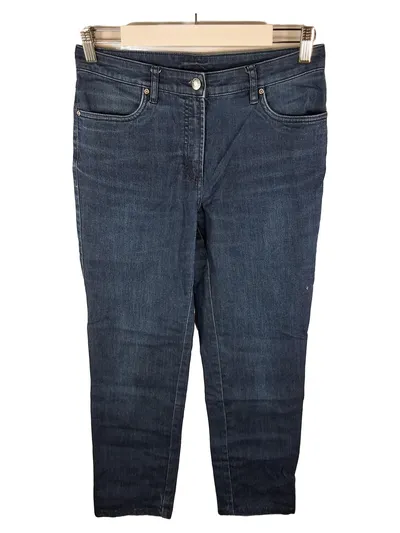 Adagio Rocky Damen Jeans Regular Fit Blau Gr. S Nieten Baumwolle
