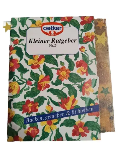 Dr. Oetker Kleiner Ratgeber Nr.2 Backen genießen & fit bleiben Kochbuch