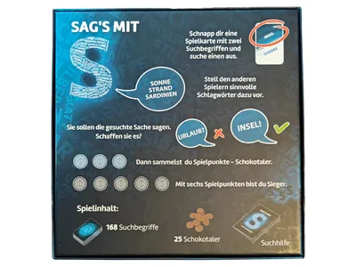 Sag's Mit S - Treff Partyspiel Wortspiel Ratespiel Gesellschaftsspiel