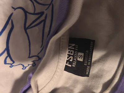 FSBN Herren T-Shirt Gr. 46/S Lila Casual