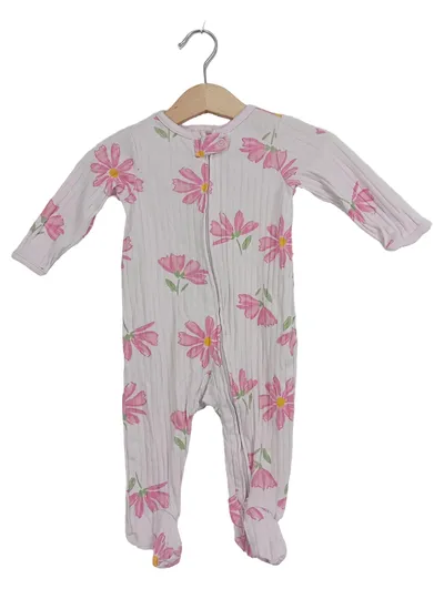 Carter's Baby Schlafanzug Kinder 6 Monate Rosa Blumenmuster Komfortabel