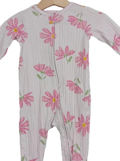 Carter's Baby Schlafanzug Kinder 6 Monate Rosa Blumenmuster Komfortabel