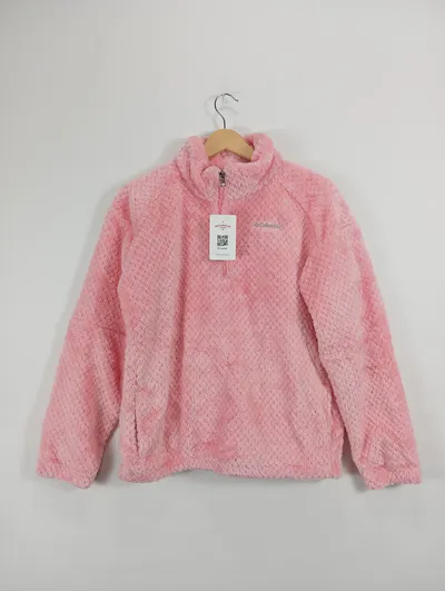 Columbia Fleece Pullover Kinder Pink Outdoor Gr. XL/158