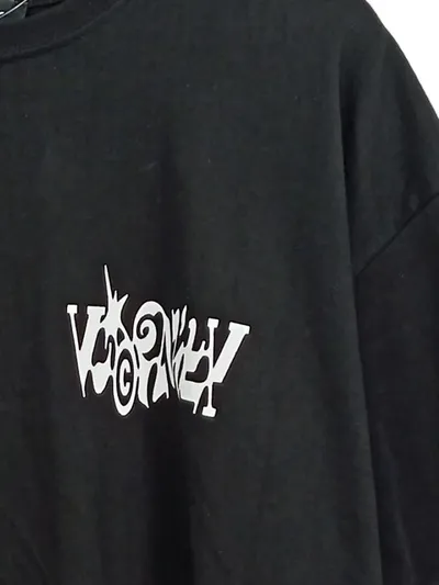 VICINITY Herren T-Shirt Schwarz M Streetwear Baumwolle