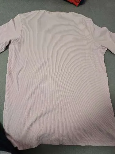 Gina Laura Damen T-Shirt Basic Rosa Gr. L Baumwolle Kurzarm