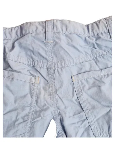 Jack Wolfskin Kinder Shorts Kurze Hose Outdoor Gr. 104 Blau Logo Wandern