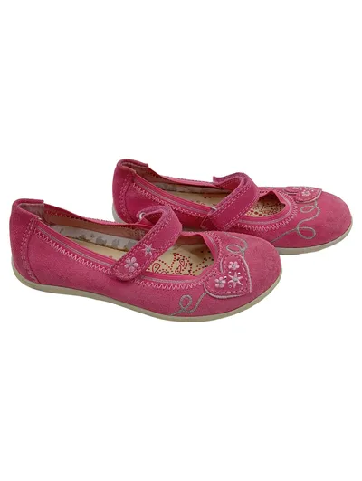 Lurchi Mädchen Ballerinas Gr. 28 Pink Freizeit Schuhe