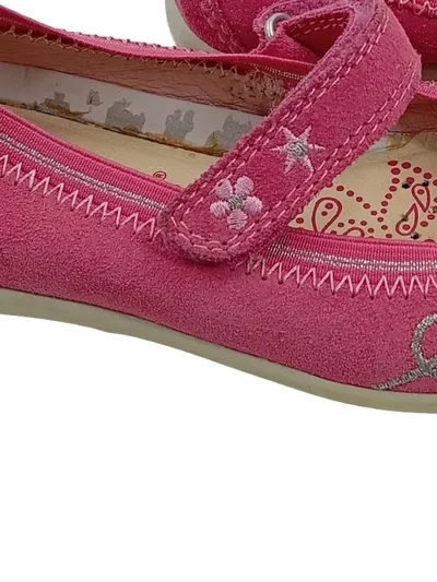 Lurchi Mädchen Ballerinas Gr. 28 Pink Freizeit Schuhe
