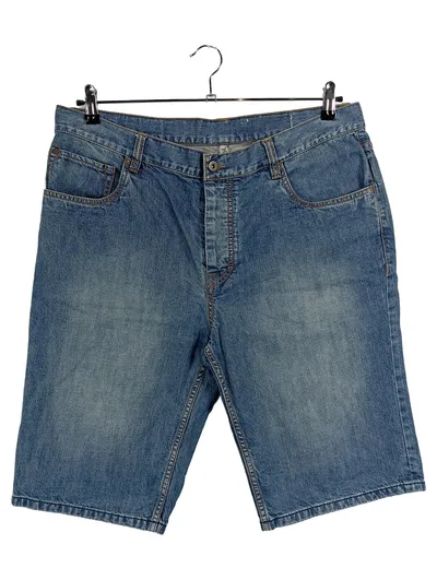 DC Jeans Shorts Herren Blau Größe W-36 Casual Denim Kurze Hose