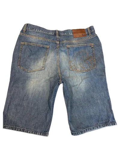 DC Jeans Shorts Herren Blau Größe W-36 Casual Denim Kurze Hose