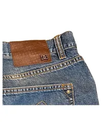 DC Jeans Shorts Herren Blau Größe W-36 Casual Denim Kurze Hose 4