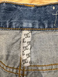 DC Jeans Shorts Herren Blau Größe W-36 Casual Denim Kurze Hose 6