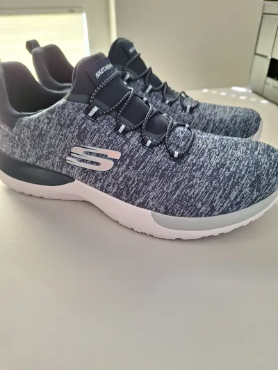 SKECHERS Damen Sneaker low Gr. 39 Blau Casual Sportlich Freizeitschuh