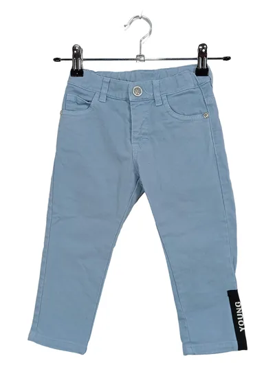 Young Versace Kinder Jeans Straight Leg Blau Gr. 24 Monate