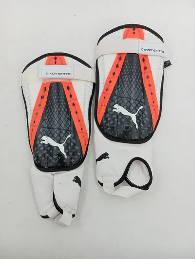 Puma Fußball Schienbeinschoner Weiß Gr. L
