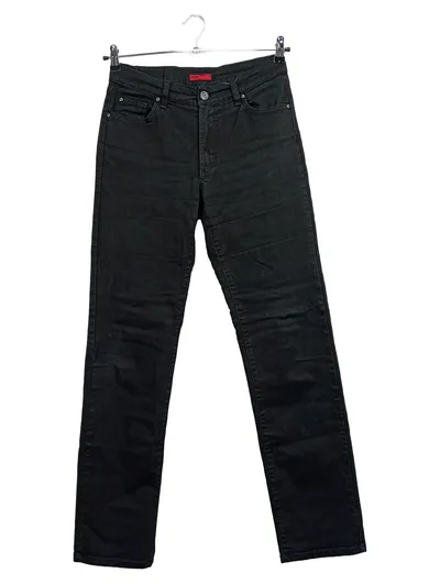 ANGELS Jeans Damen Regular Fit Schwarz Größe 38