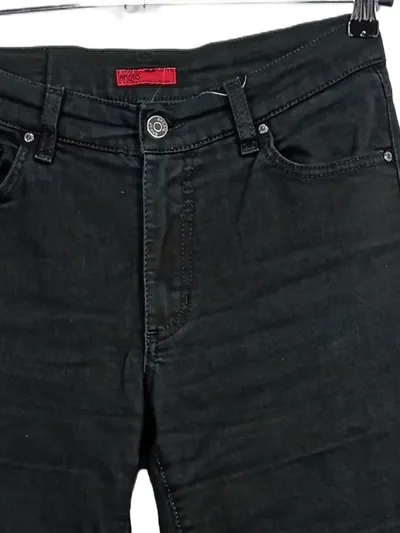 ANGELS Jeans Damen Regular Fit Schwarz Größe 38
