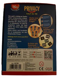 Amigo Privacy Scharf wie Chili Partyspiel Gesellschaftsspiel 16+ Reinhard Staupe 2