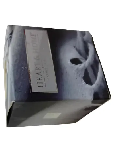 Heart & Home Cashmere Duftkerze Schwarz Abstrakt Modern 4,5x5cm