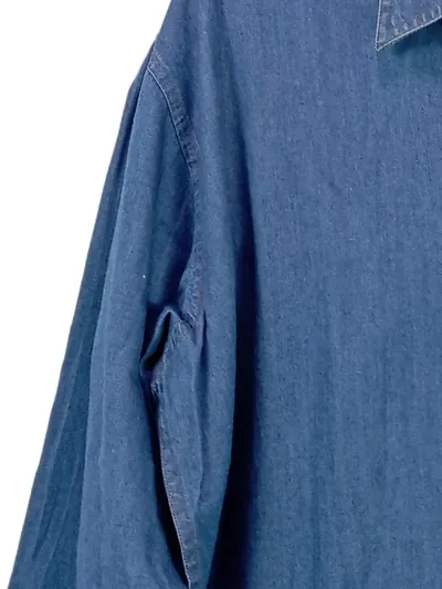 WATSON'S Herren Jeanshemd Freizeithemd Langarm Blau Gr. XL Casual