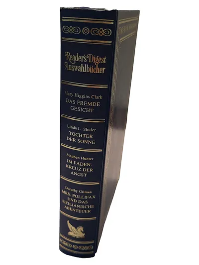 Reader's Digest Auswahlbücher Higgins Clark Shuler Hunter Gilman Krimi
