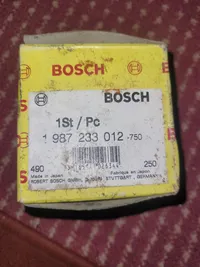 Bosch Verteilerkappe 1987233012 Zündverteilerkappe 4-Zylinder Schwarz NEU OVP 4