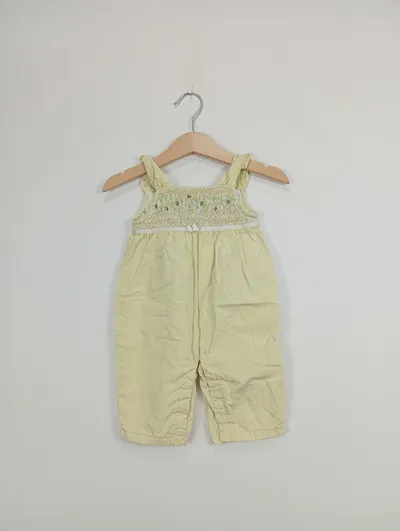 Janie and Jack Baby Mädchen Strampler Body Gelb Gr. 0-3 Monate