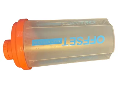 OFFSET Nutrition Shaker 750ml Kunststoff Transparent Sport Cocktail Shaker