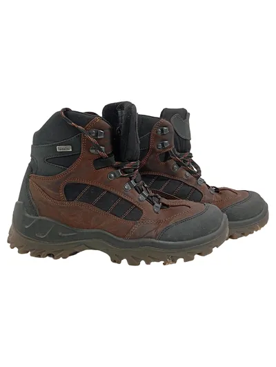 Bamatex Herren Wanderschuh Outdoor Gr. 42 Braun Trekking Schuhe