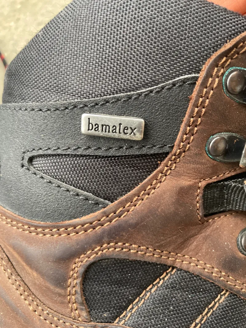 Bamatex Herren Wanderschuh Outdoor Gr. 42 Braun Trekking Schuhe 2