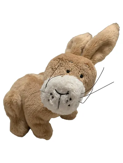 Conni Hase Baby Kuscheltier Plüschtier Braun 17cm