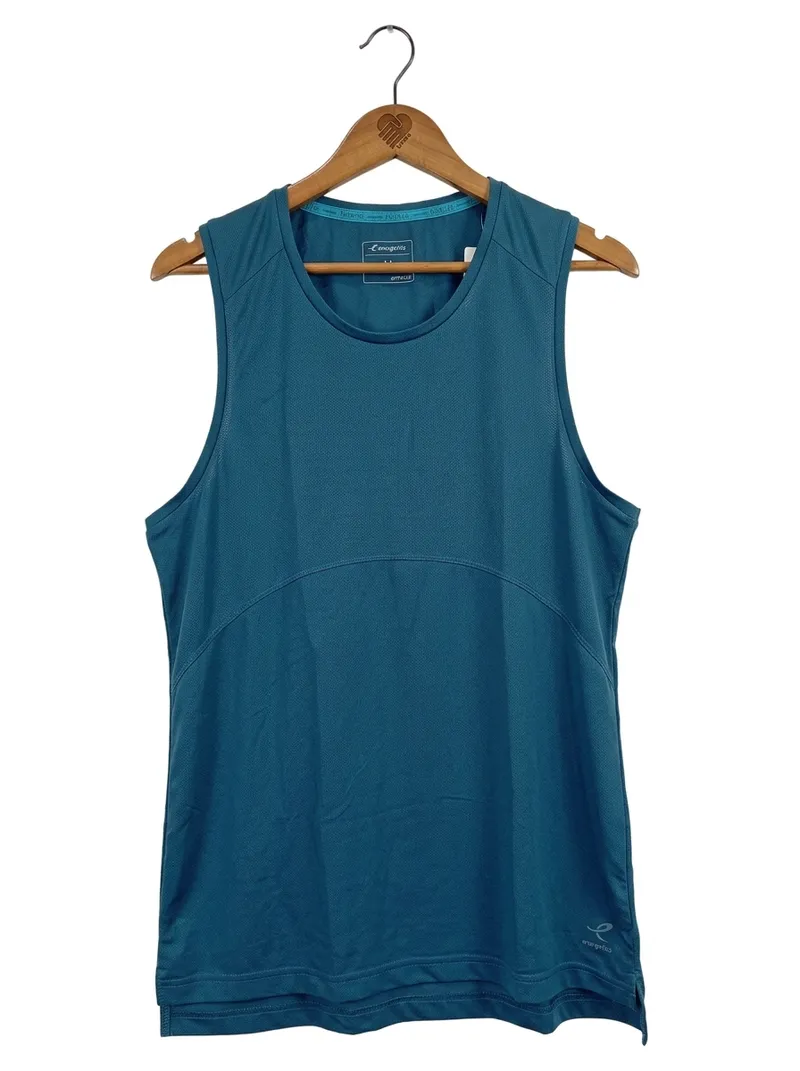 Energetics Herren Sport Tanktop Blau Gr. 48/M Running Funktionsshirt 1