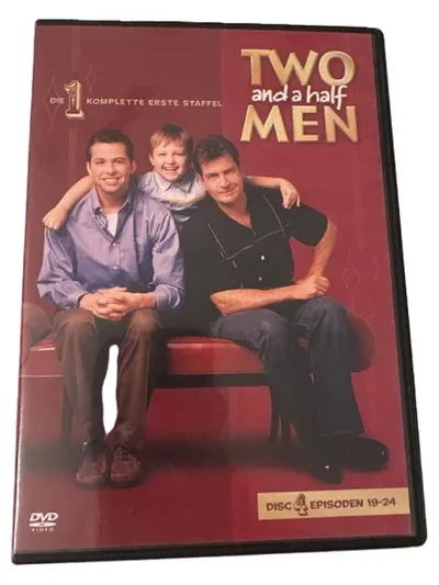 Two and a Half Men Staffel 1 DVD Disc 4 Episoden 19-24 Charlie Sheen