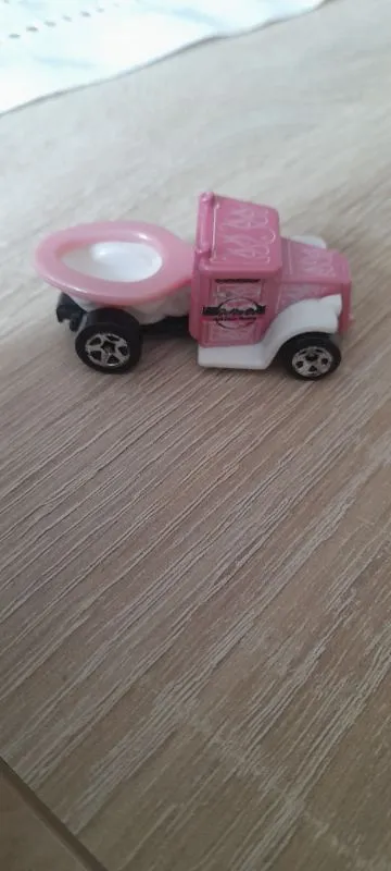 Mattel Gotta Go Spielzeugauto LKW Toilettenanhänger Pink Kunststoff Metall