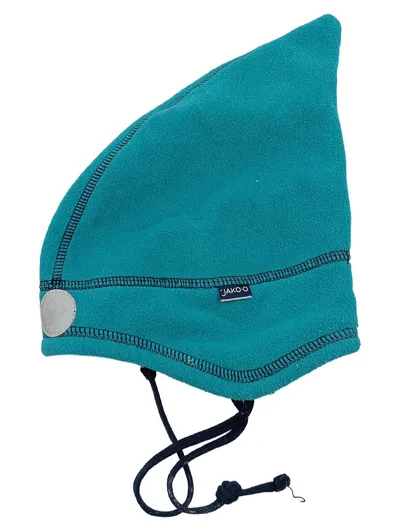 JAKO-O Fleece Mütze Kinder Gr. 42/44 Türkis Zipfelmütze Outdoor