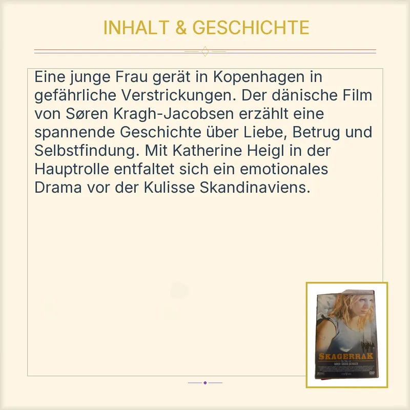 Skagerrak DVD Drama Katherine Heigl Søren Kragh-Jacobsen EuroVideo 3