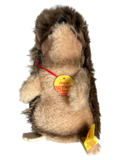 Steiff Joggi Igel Greifling Kuscheltier Plüsch Braun 15cm