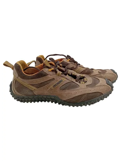 Geox Herren Sneaker low Braun Größe 41 Sportlich Freizeit
