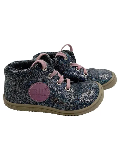 FILII Kinder Stiefelette Mädchen Glitzer Mehrfarbig Gr. 23 Casual Barefoot