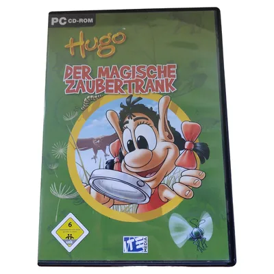 Hugo Der magische Zaubertrank PC CD-ROM Adventurespiel MTM Media USK 6