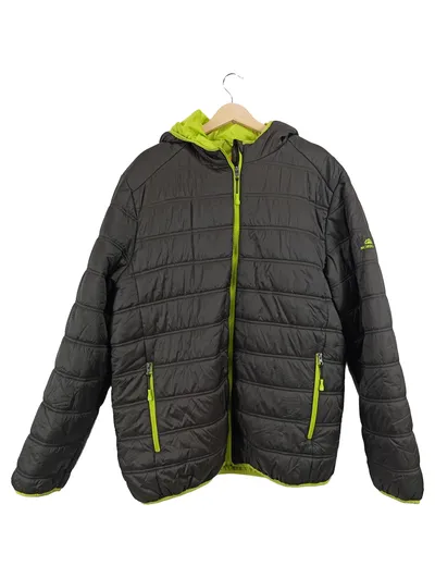 NORDCAP Steppjacke Herren Outdoor Grau XXL Kapuze